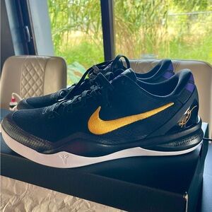 Black Kobe 8 Protro, Lakers Away, Basketball Shoes/Mens size 11/Brand New W/box